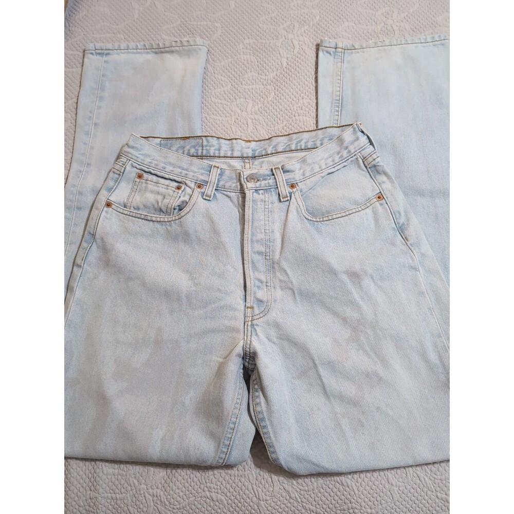 Levi's Button Fly 527 Mens 32W X 34L 2013 Thick Heavyweight All Cotton *FLAWED*